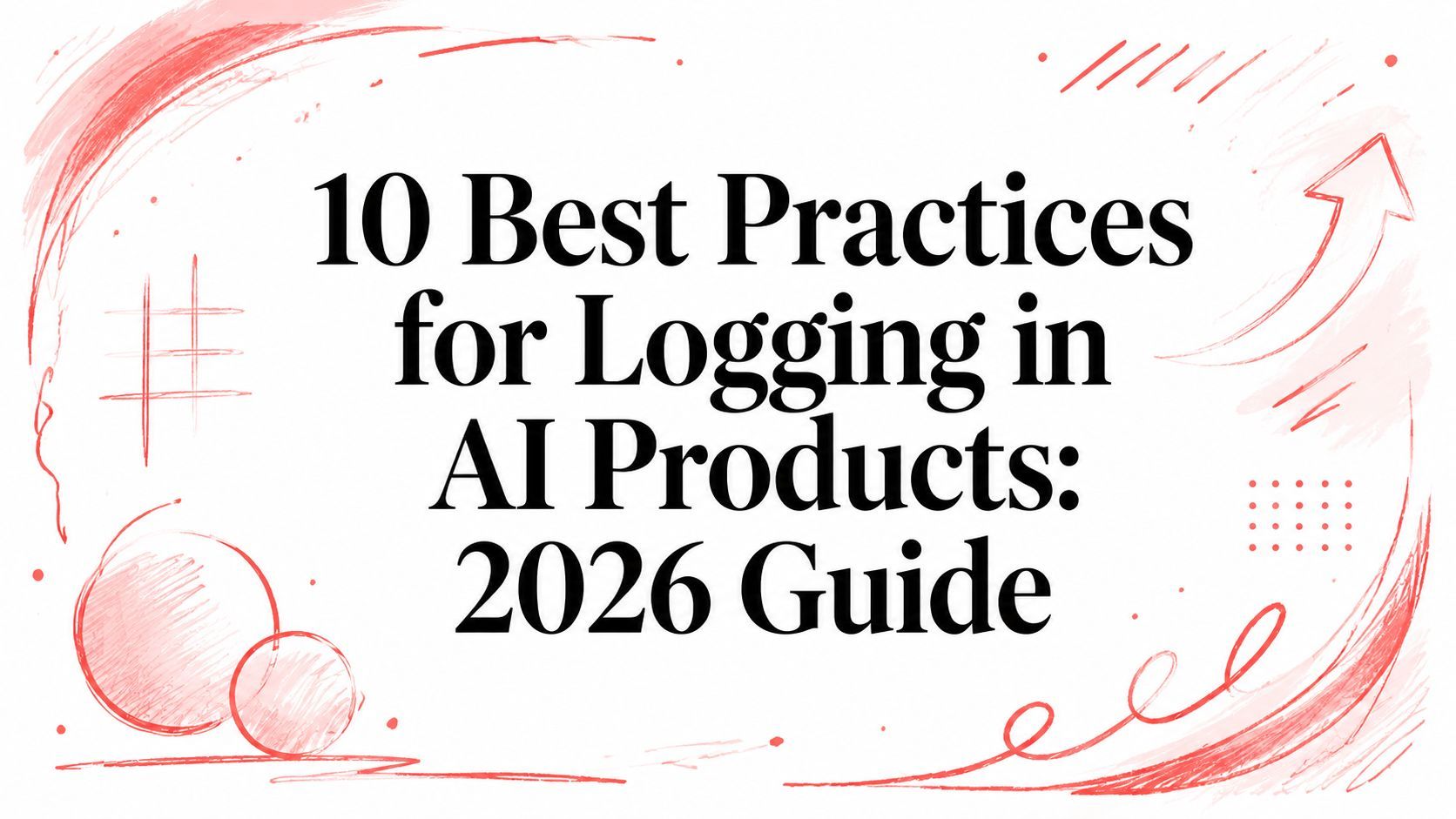 10 Best Practices for Logging in AI Products: 2026 Guide cover