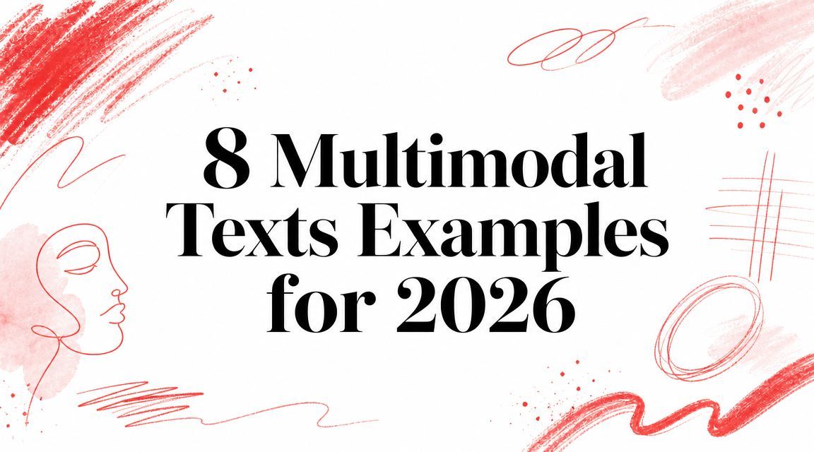 8 Multimodal Texts Examples for 2026 cover