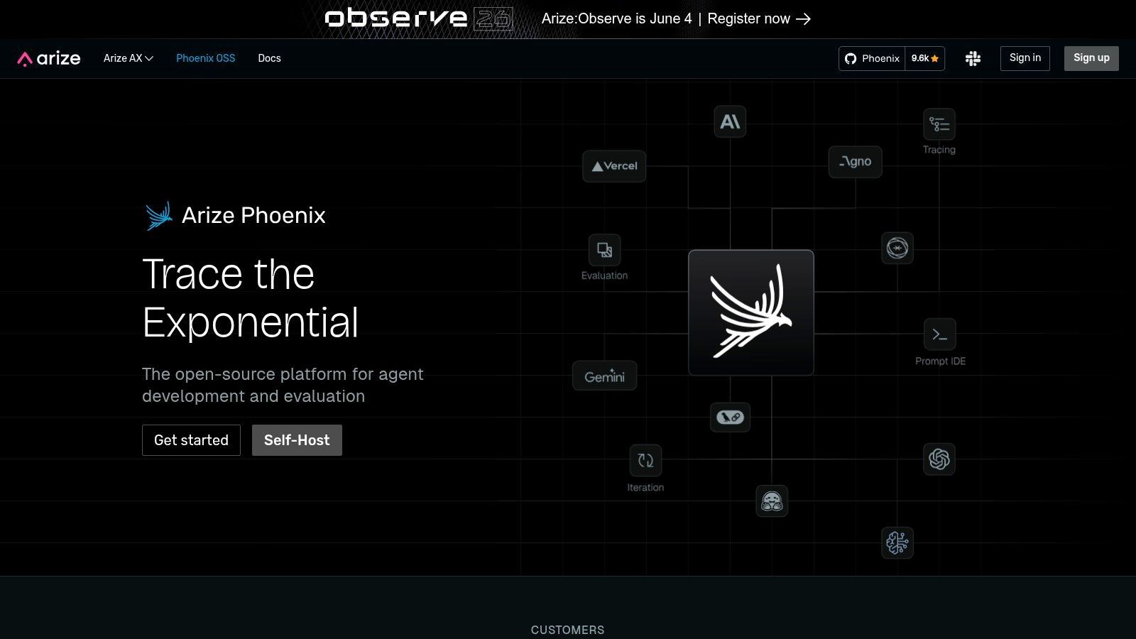 Arize Phoenix (open-source by Arize AI)