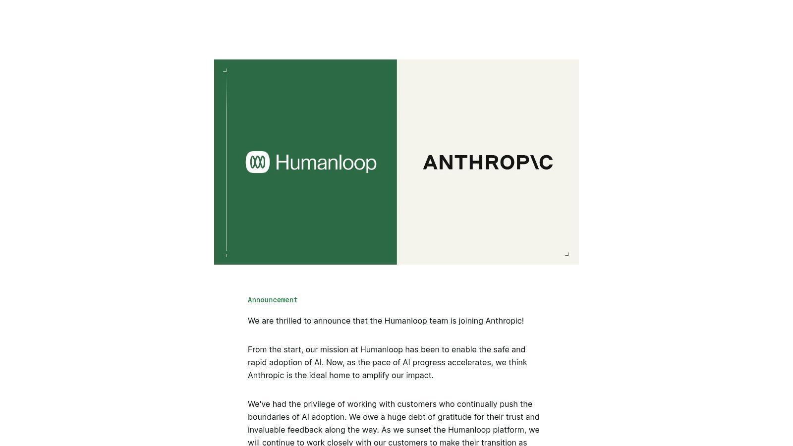 Humanloop