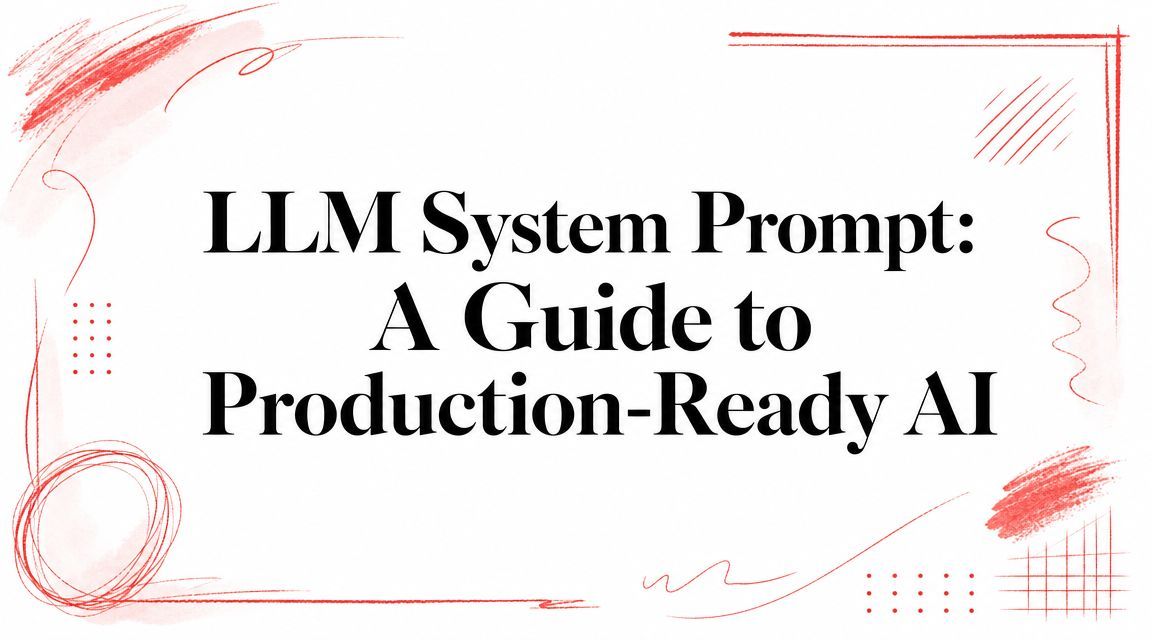 LLM System Prompt: A Guide to Production-Ready AI cover