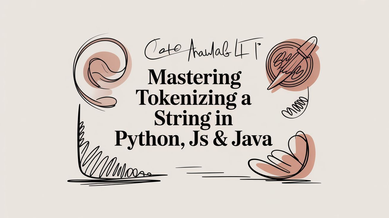Mastering Tokenizing a String in Python, JS & Java cover