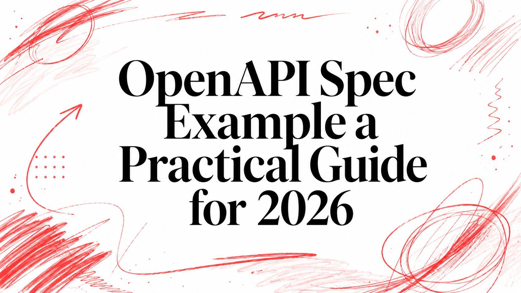 OpenAPI Spec Example a Practical Guide for 2026 cover