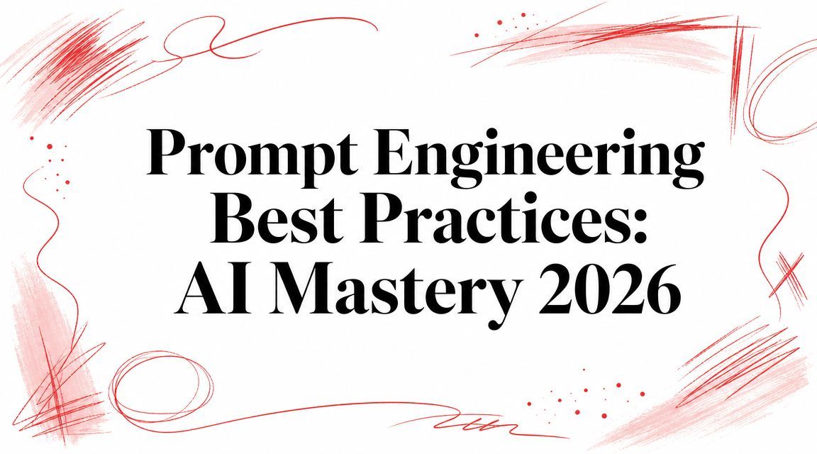 Prompt Engineering Best Practices: AI Mastery 2026 cover