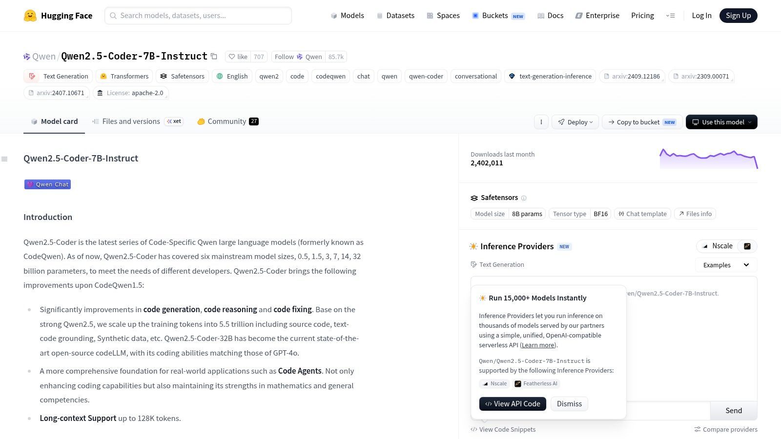 Qwen2.5-Coder (Alibaba)