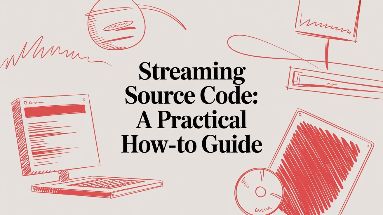 Streaming Source Code: A Practical How-To Guide